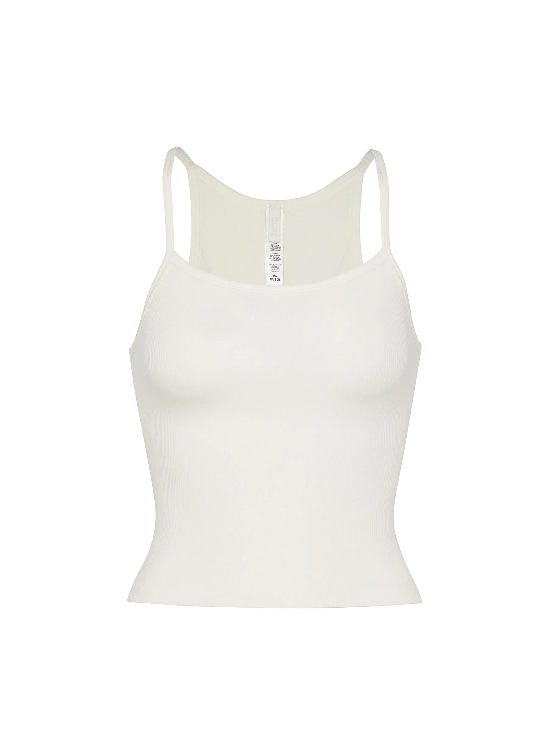 -----------SKIMS  ---- ------------ ----Cotton Rib Scoop Tank --