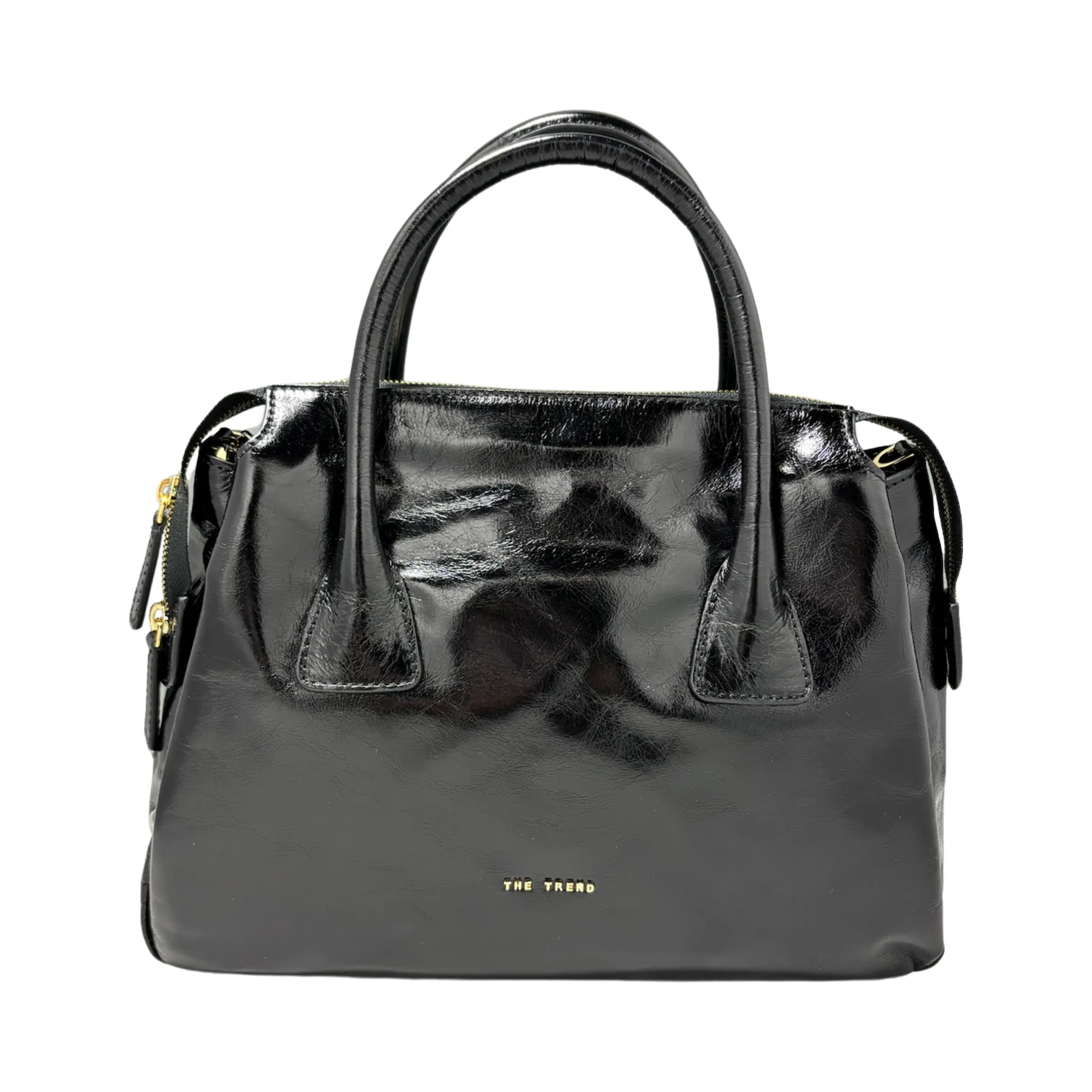 1764617 Black Leather Bag