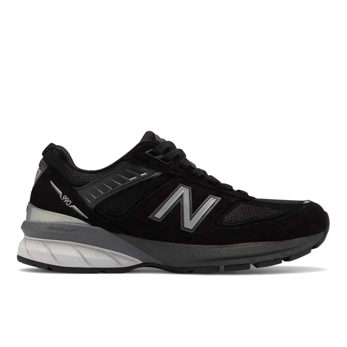 990v5 Women’s (Black) Made In The USA Running Shoe