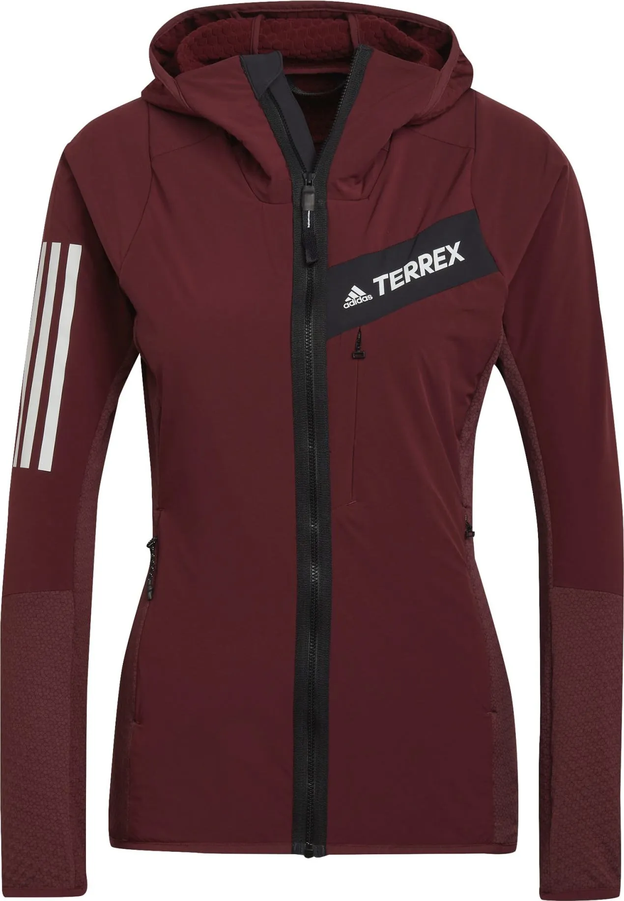 Adidas Women's Techrock Flooce Wind Hooded Jacket Shared | Buy Adidas Women's Techrock Flooce Wind Hooded Jacket Share