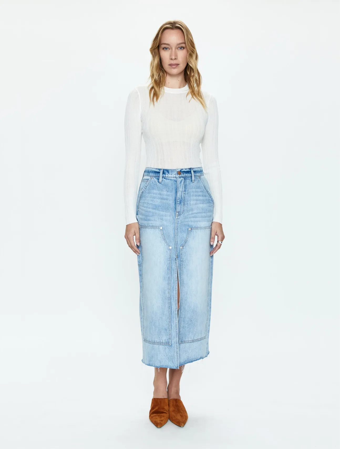 Alice Workwear Midi Skirt