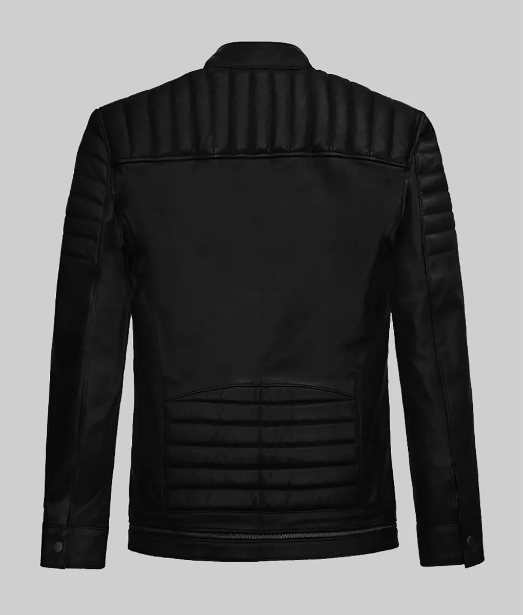 Andrew Tate "Top G" Black Biker Jacket | TLC UK