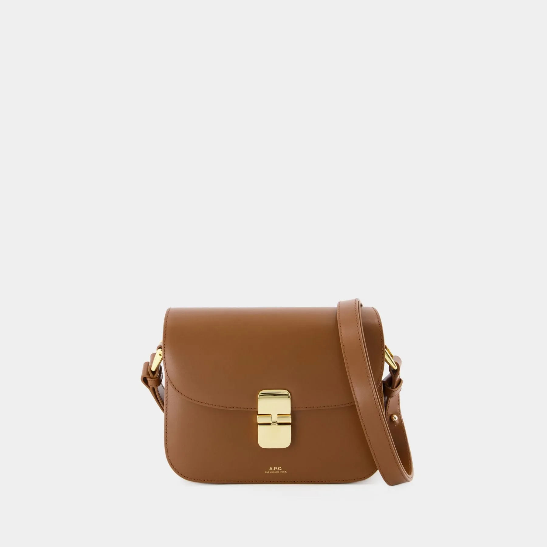 A.P.C.  Grace Small Bag - A.P.C. - Leather - Beige