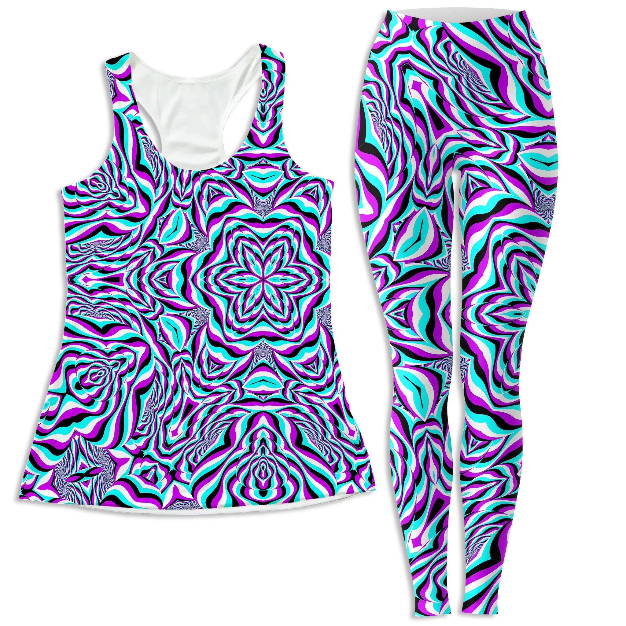 Aquarius Women's Tank and Leggings Combo