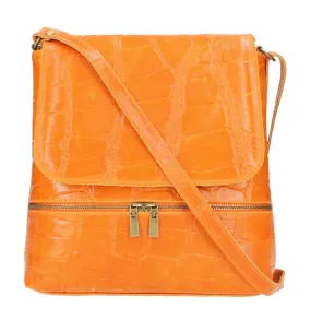 Arancio vanna woman leather bag