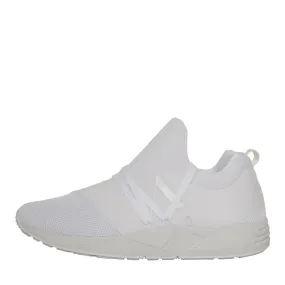 ARKK Copenhagen Womens Raven Mesh Trainers Triple White