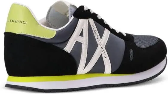 Armani Exchange AX panelled sneakers Yellow