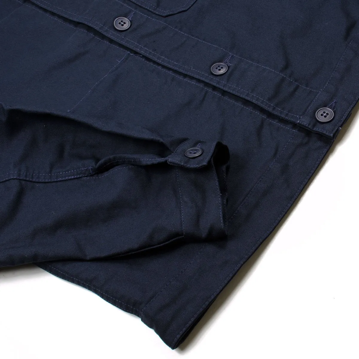 Arpenteur - Auto Moleskine Cropped Work Jacket - Navy