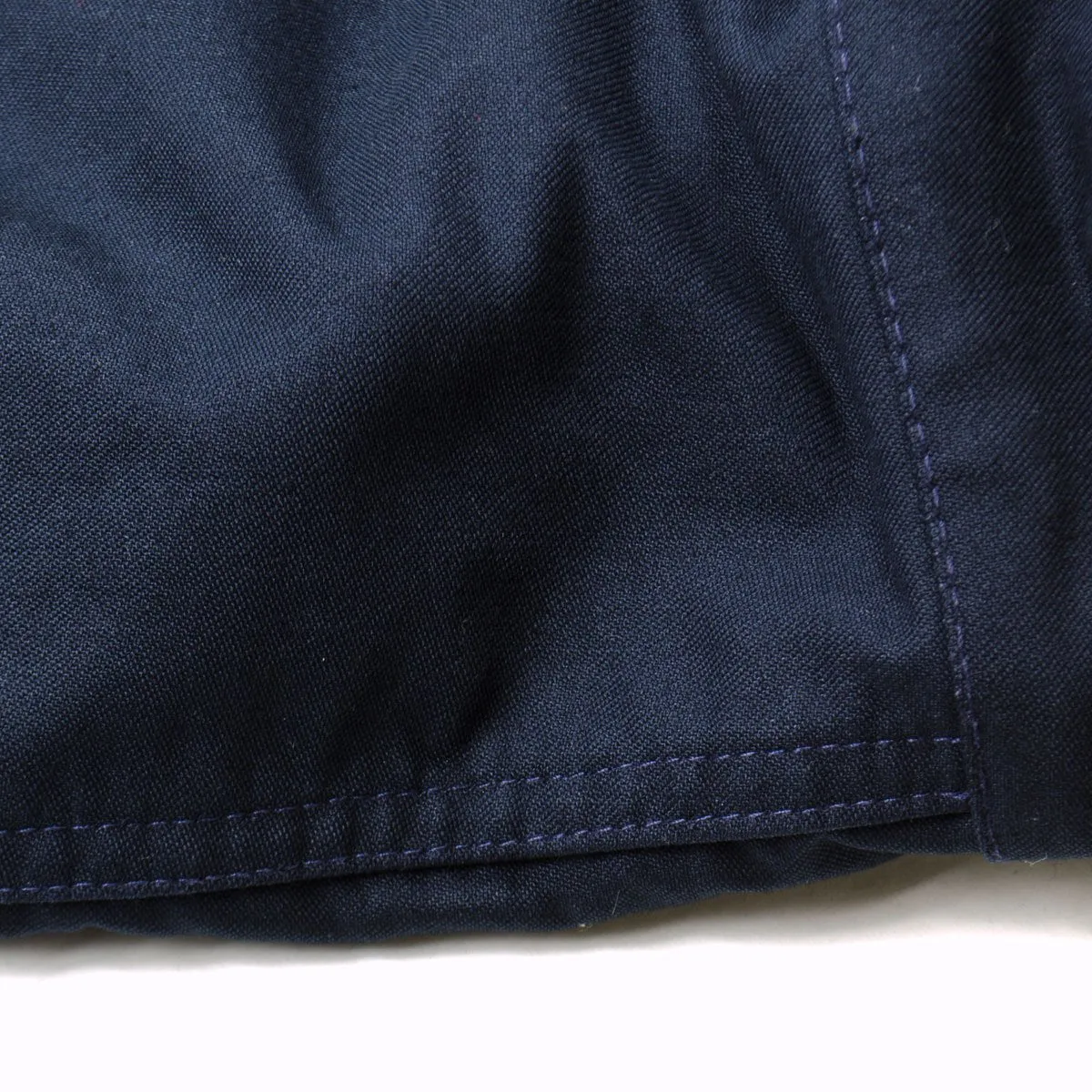 Arpenteur - Auto Moleskine Cropped Work Jacket - Navy