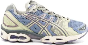 ASICS panelled low-top sneakers Blue