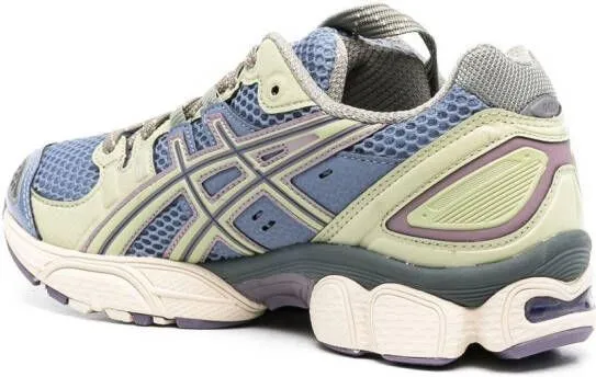 ASICS panelled low-top sneakers Blue