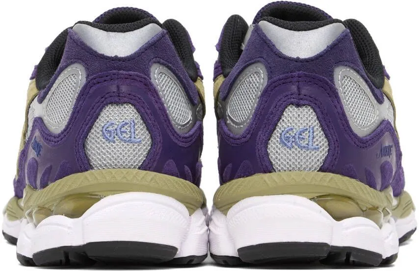 Awake NY Purple & Taupe Asics Edition Gel-NYC Sneakers