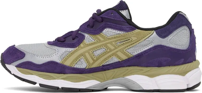 Awake NY Purple & Taupe Asics Edition Gel-NYC Sneakers