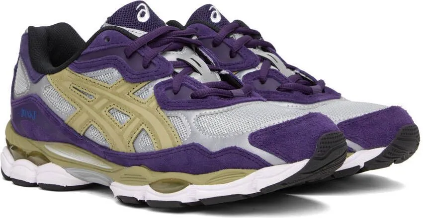 Awake NY Purple & Taupe Asics Edition Gel-NYC Sneakers