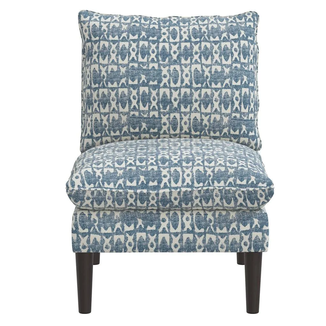 Bali 25 W Slipper Chair Birch Lane Fabric: Gray Cotton