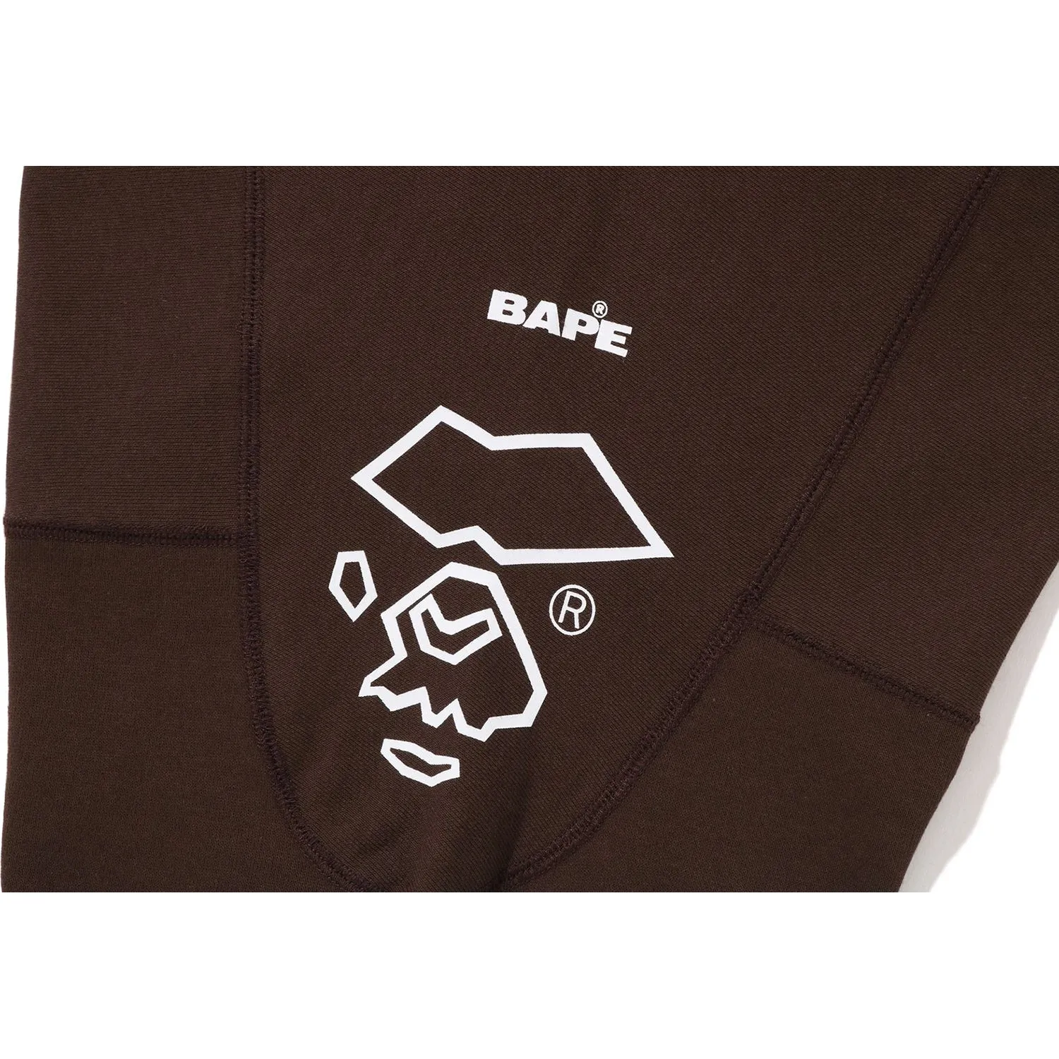 BAPE FOOTBALL LOOSE FIT PULLOVER HOODIE MENS