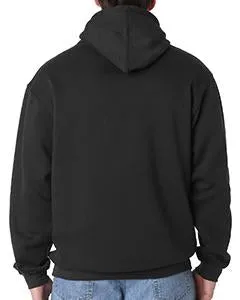 Bayside Adult Hooded Pullover Fleece BA960 Black