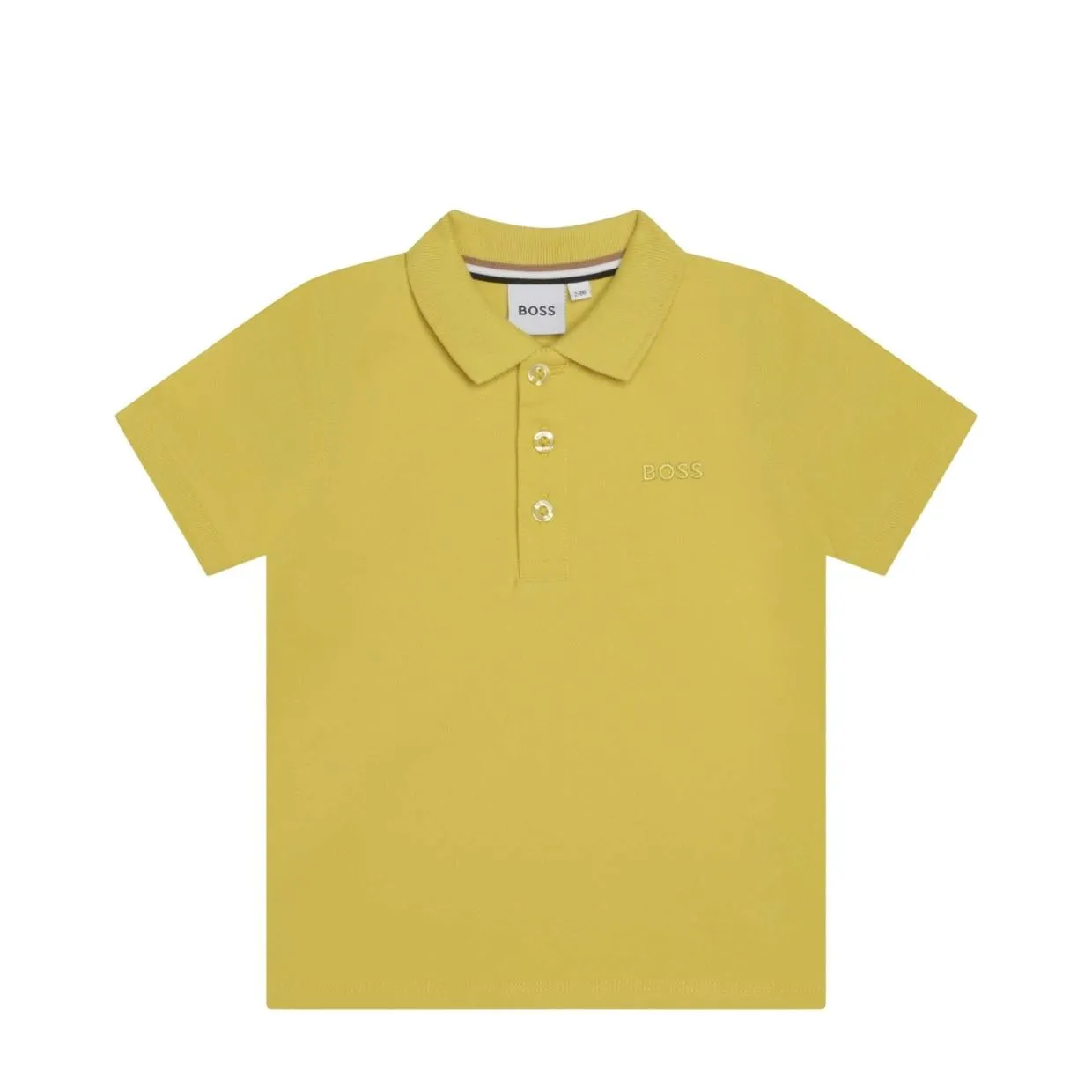 BOSS Baby Logo Lime Polo Shirt