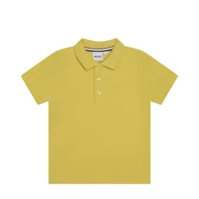 BOSS Baby Logo Lime Polo Shirt