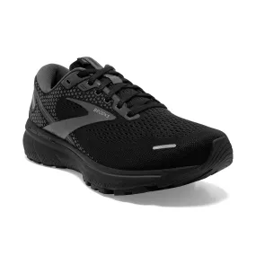 Brooks Womens Ghost 14 Lightweight Running Shoe- Black/Black/Ebony