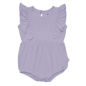 Bubble Romper in Taro