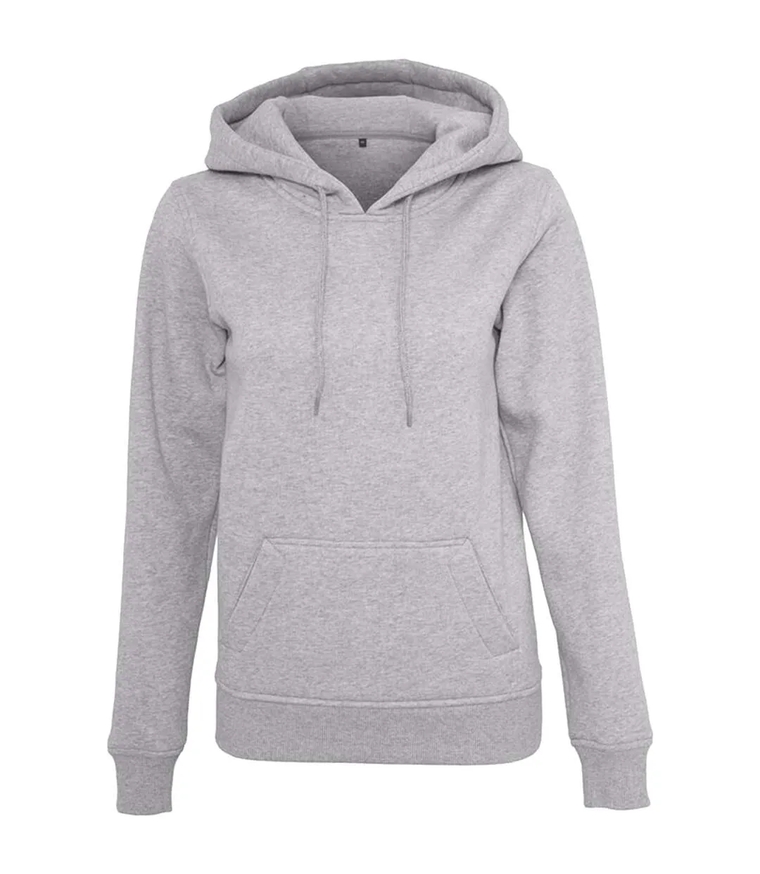 Build Your Brand Womens/Ladies Heavy Pullover Hoodie (Heather Gray) - UTRW5673