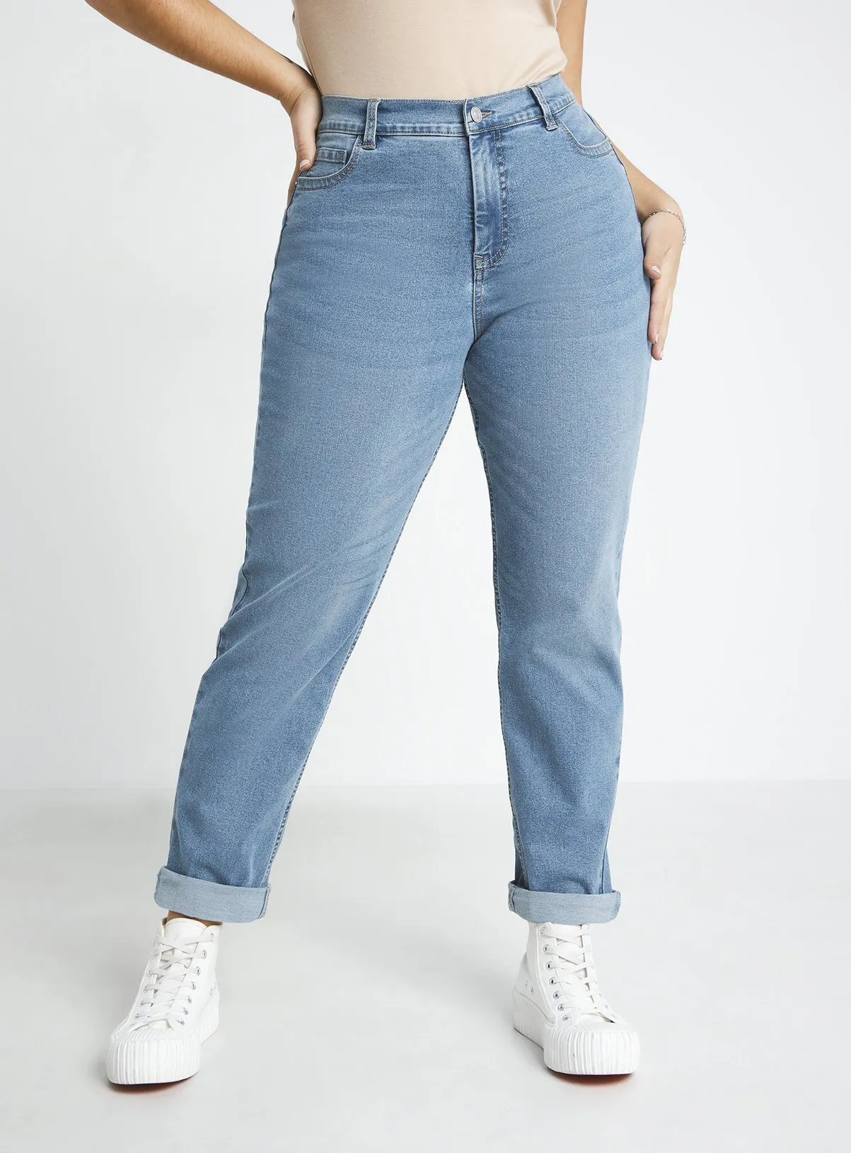 Buy SIMPLY BE 24/7 Mid Vintage Boyfriend Jean 10 | Jeans | Tu