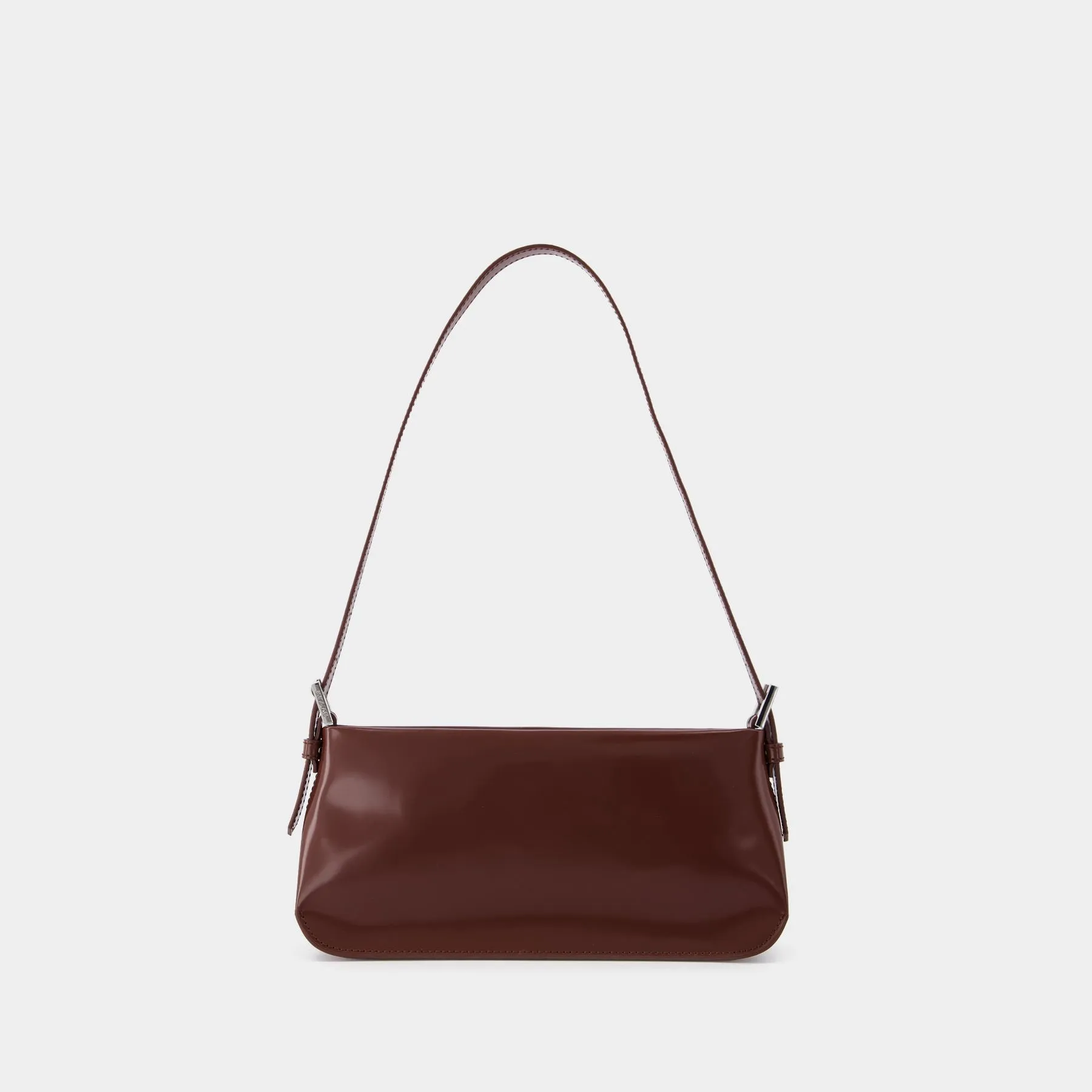 By Far  Dulce Bag in Brown Leather