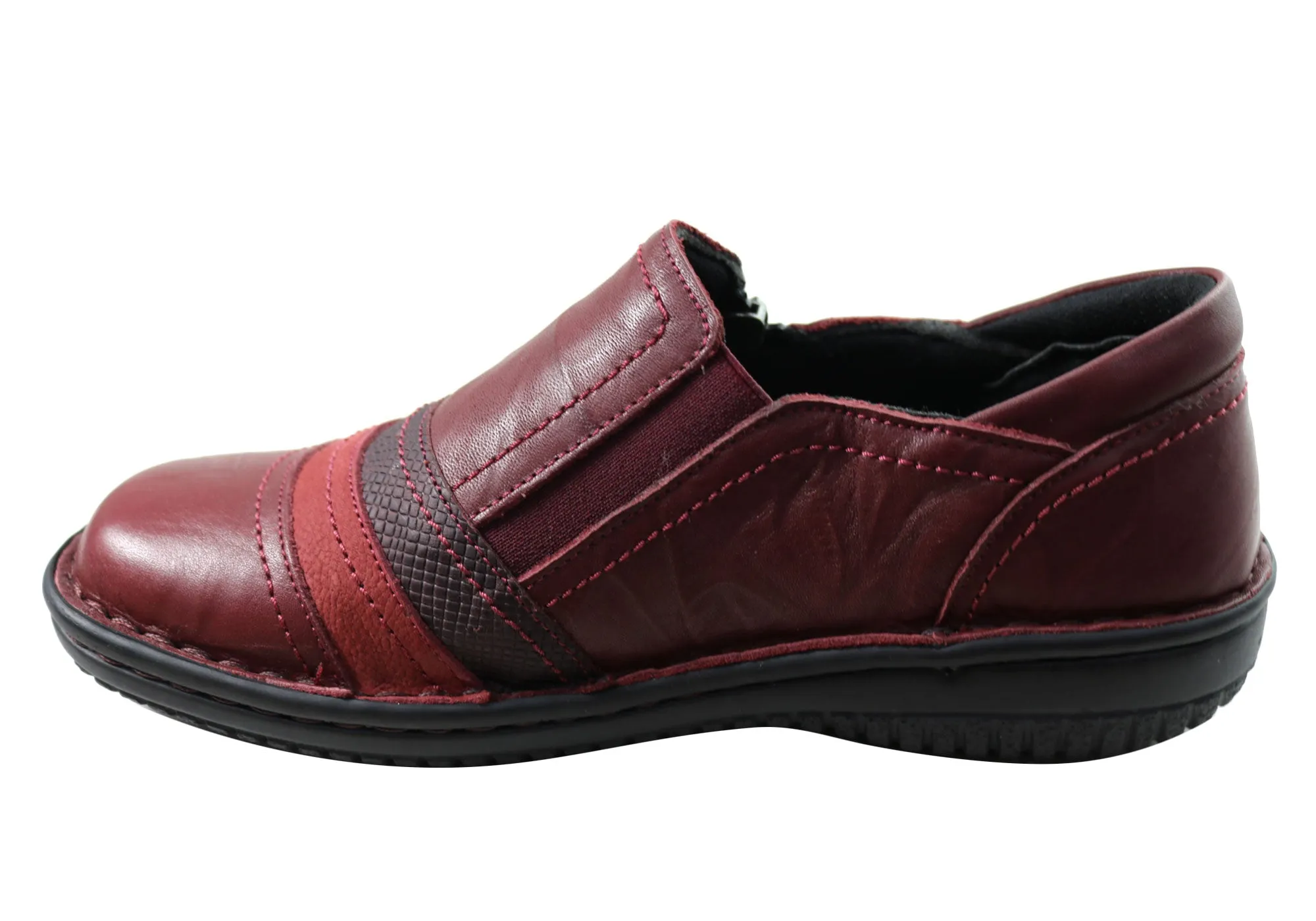 Cabello Comfort Womens 5849-27 Leather Shoes Made In Turkey