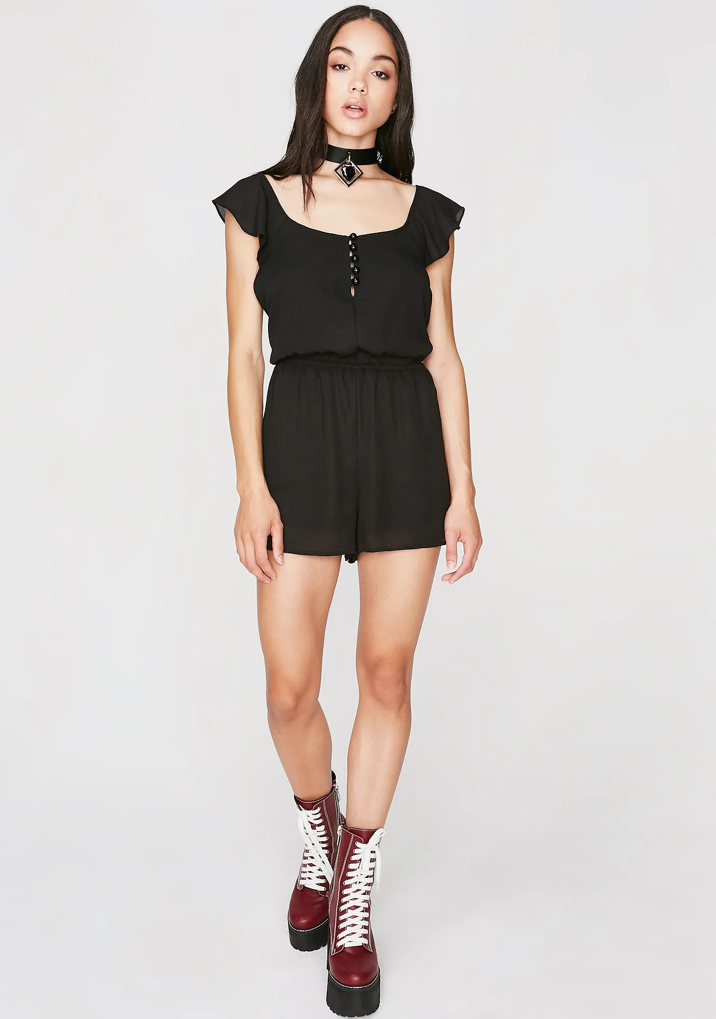 Can't Touch This Romper-