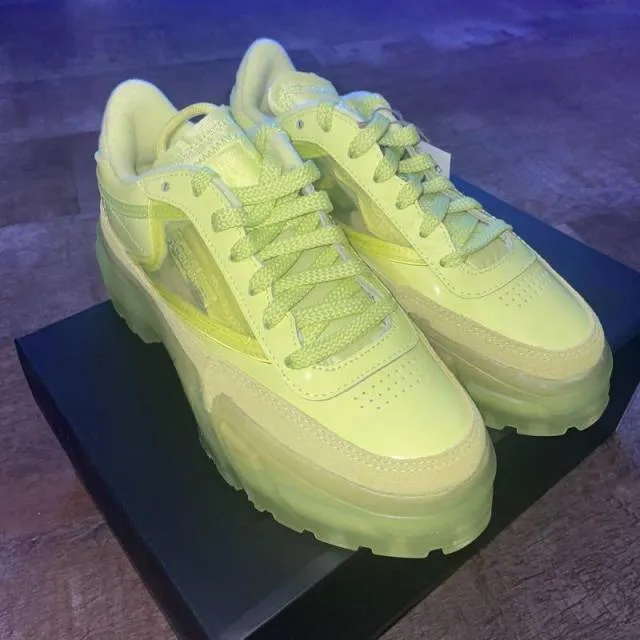 Cardi B x Club C Reebok "Vis Green" Size 6.5W