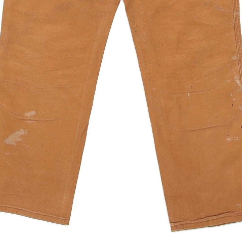 Carhartt Carpenter Trousers - 32W 30L Brown Cotton