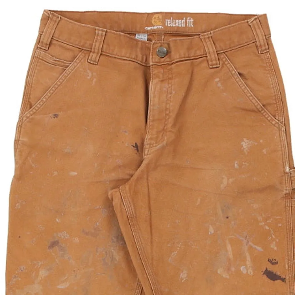 Carhartt Carpenter Trousers - 32W 30L Brown Cotton