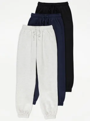 Casual Joggers 3 Pack | Kids | George at ASDA