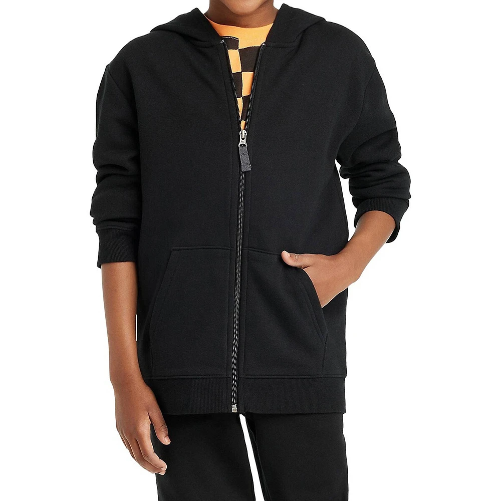 Cat & Jack Boy's Zip Fleece Hoodie