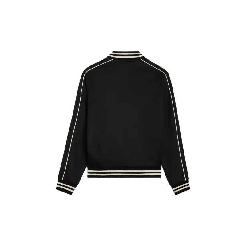     Celine   Zip-up Long-sleeved Jacket With Contrasting Stripes