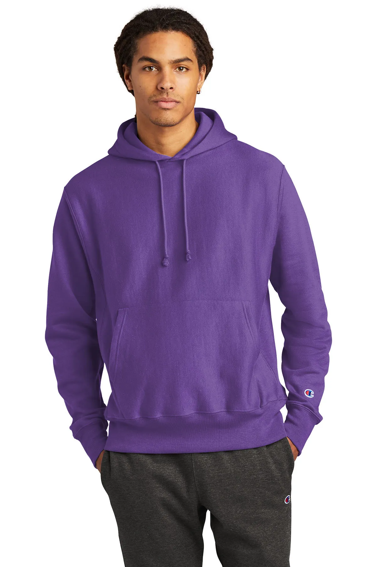 Champion S101 Fleece Hooded Sweatshirt | Logo Shirts Direct