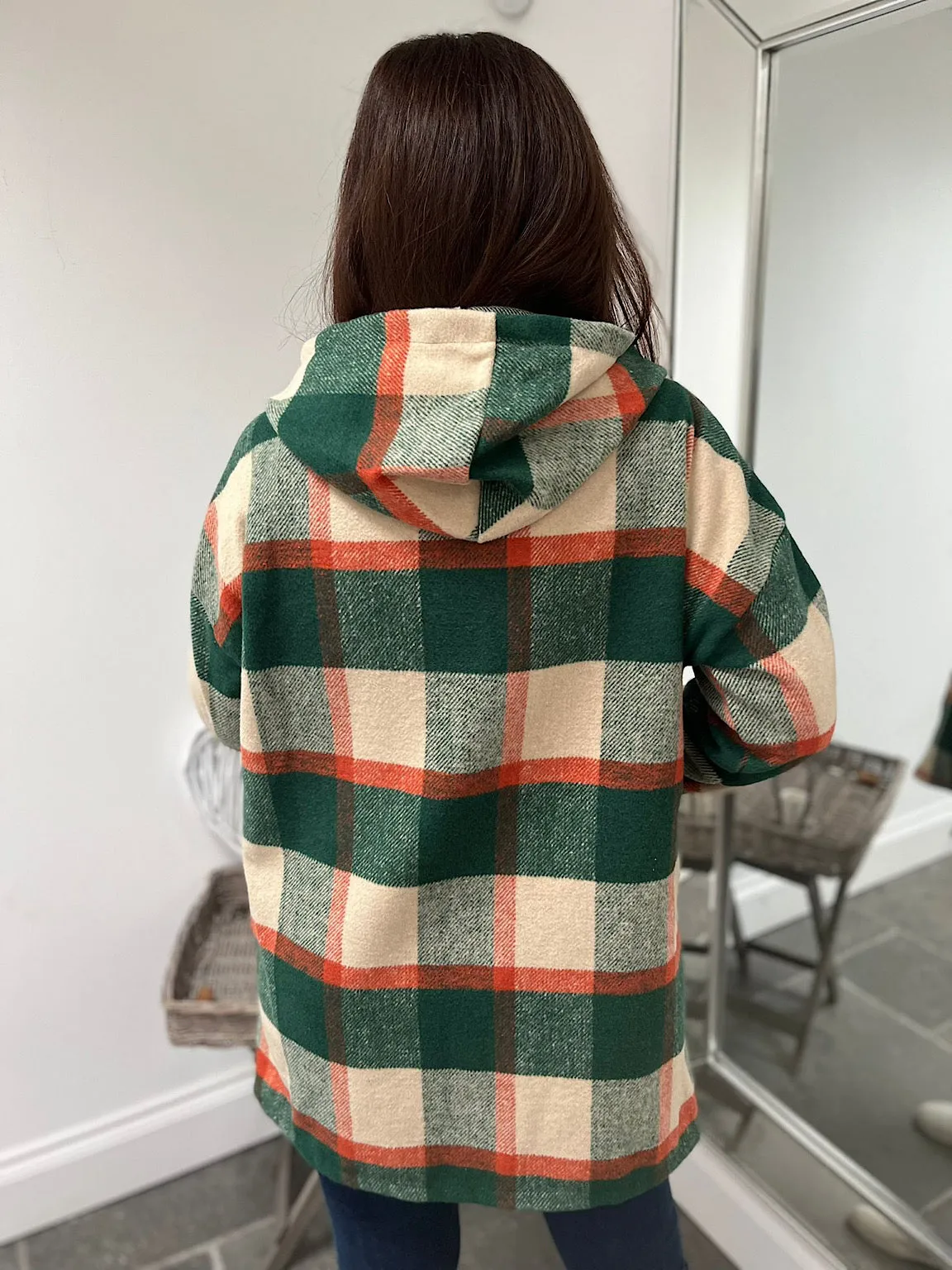 Checked Zip Jacket Chelsea