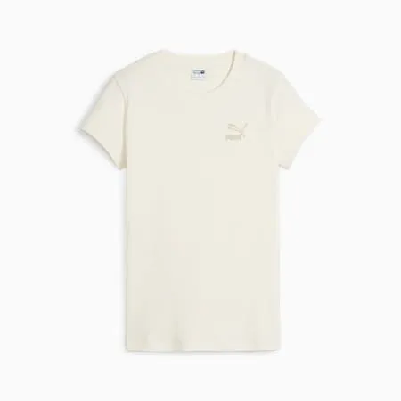 CLASSICS Women's Ribbed Slim Tee | No Color | PUMA Shop All Puma | PUMA 