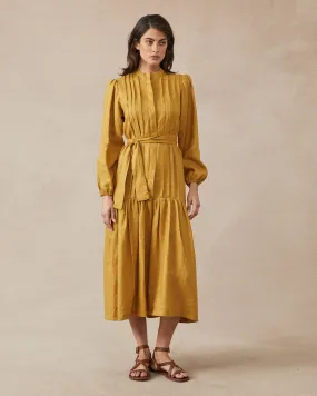 Claudia Dress Mustard