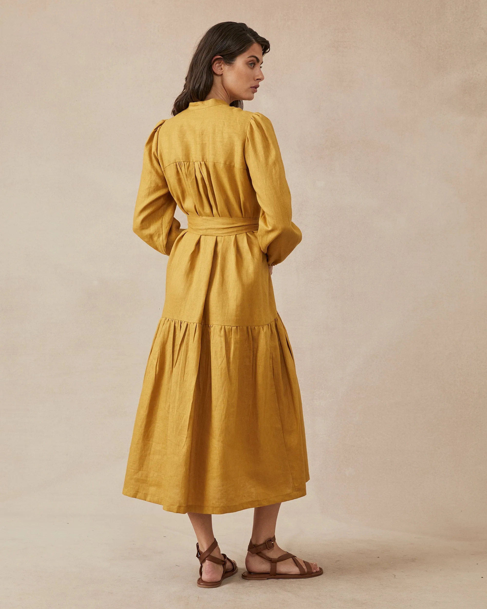 Claudia Dress Mustard