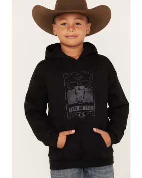 Cody James Boys' Fleece Take No Bull Hooded Sweatshirt