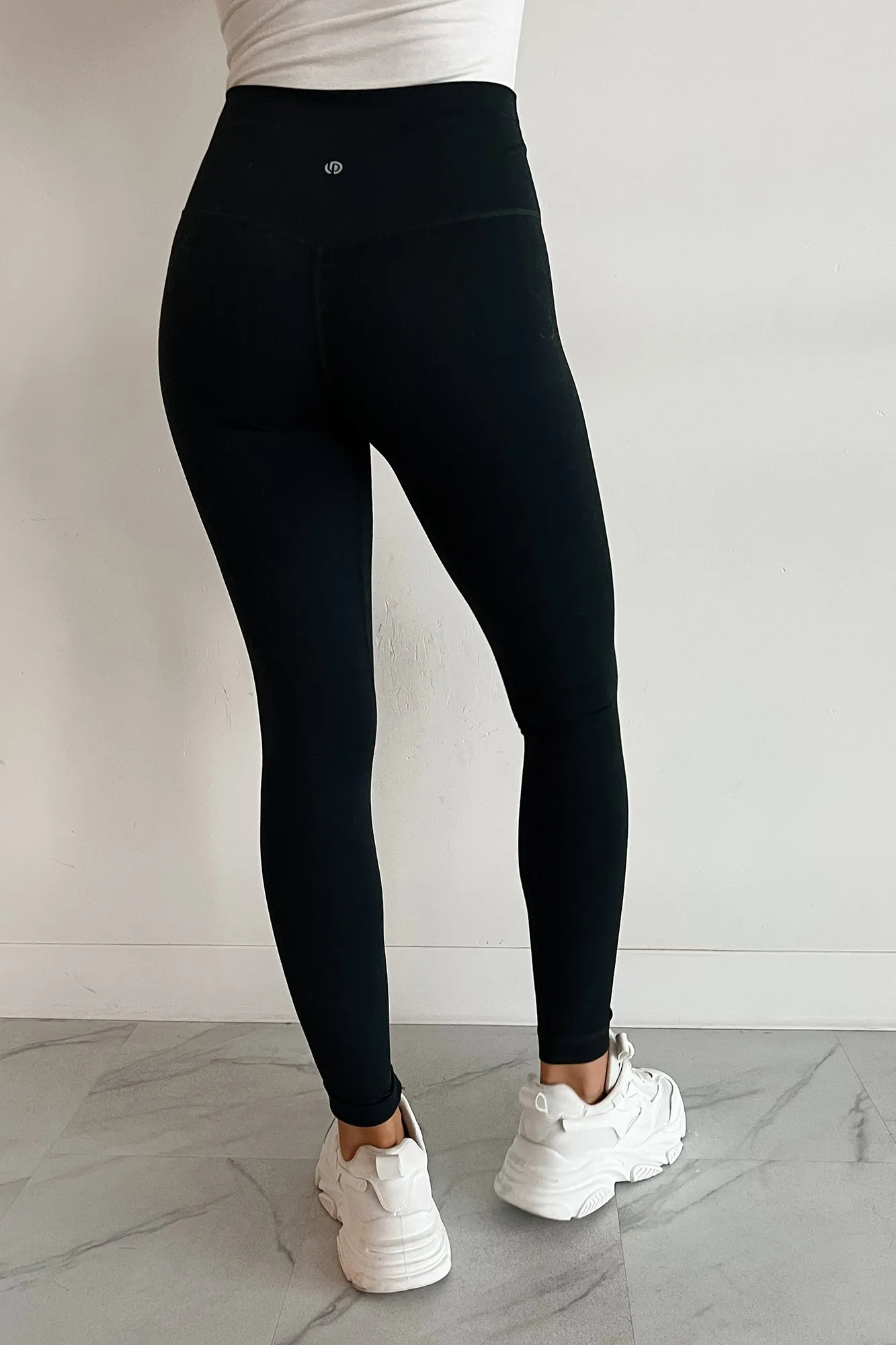 Completing My Goals Active Leggings (Black)