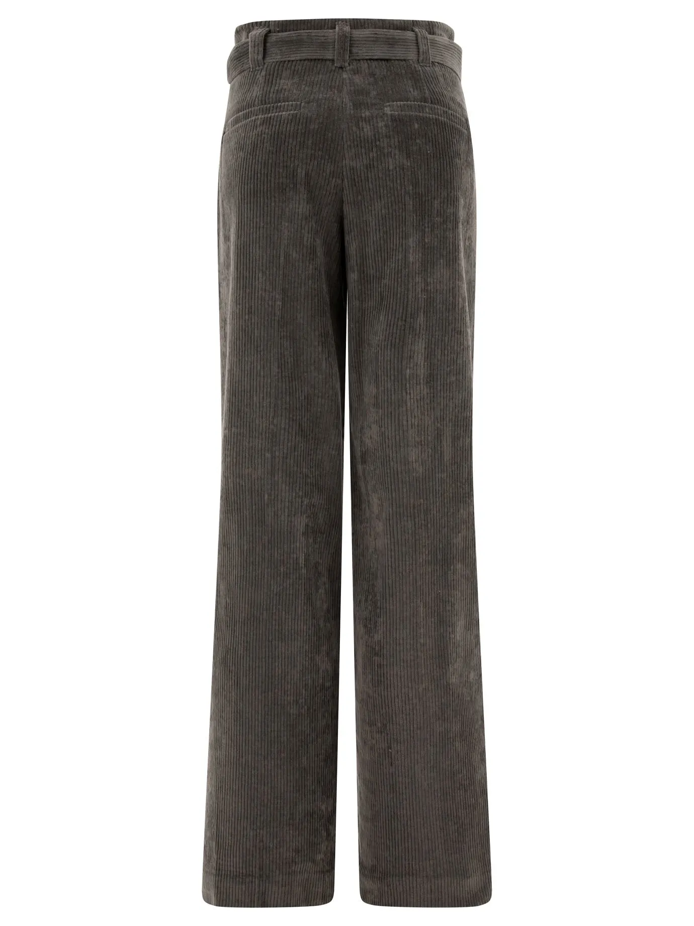 Corduroy Trousers Grey