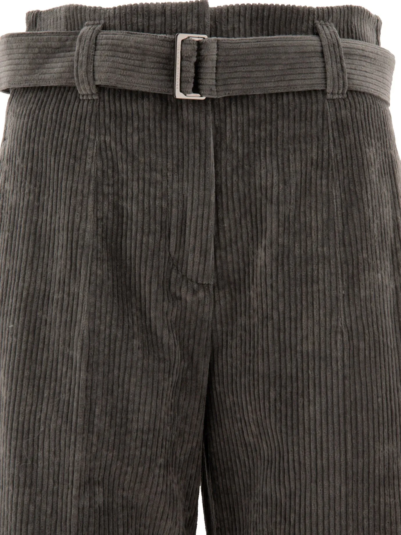 Corduroy Trousers Grey