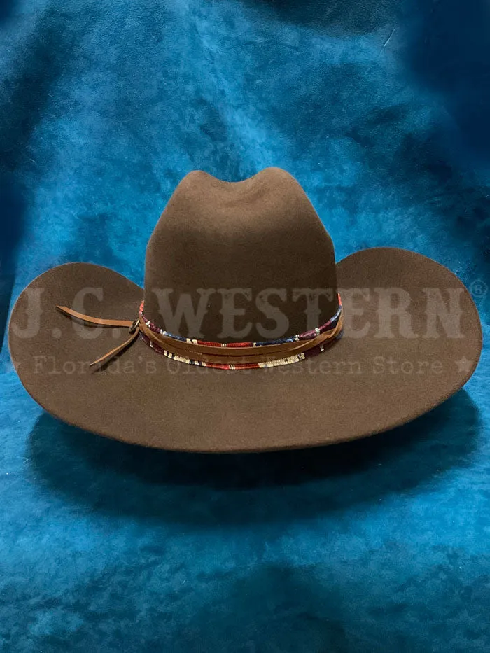 Corral LF0504342 JUSTIFIED Felt Hat Chocolate Bark