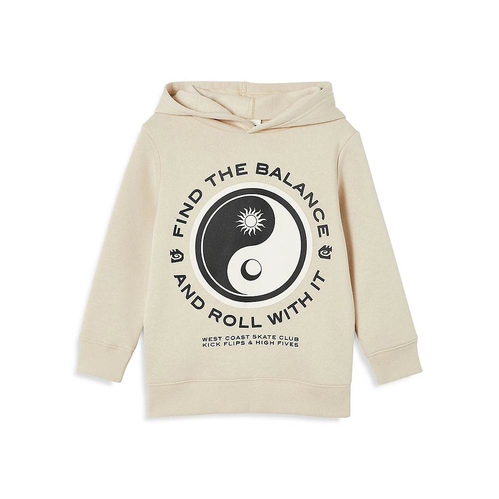 Cotton On Little Boy's Milo Fleece Hoodie