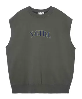 CUT OFF SWEAT TANK TOP