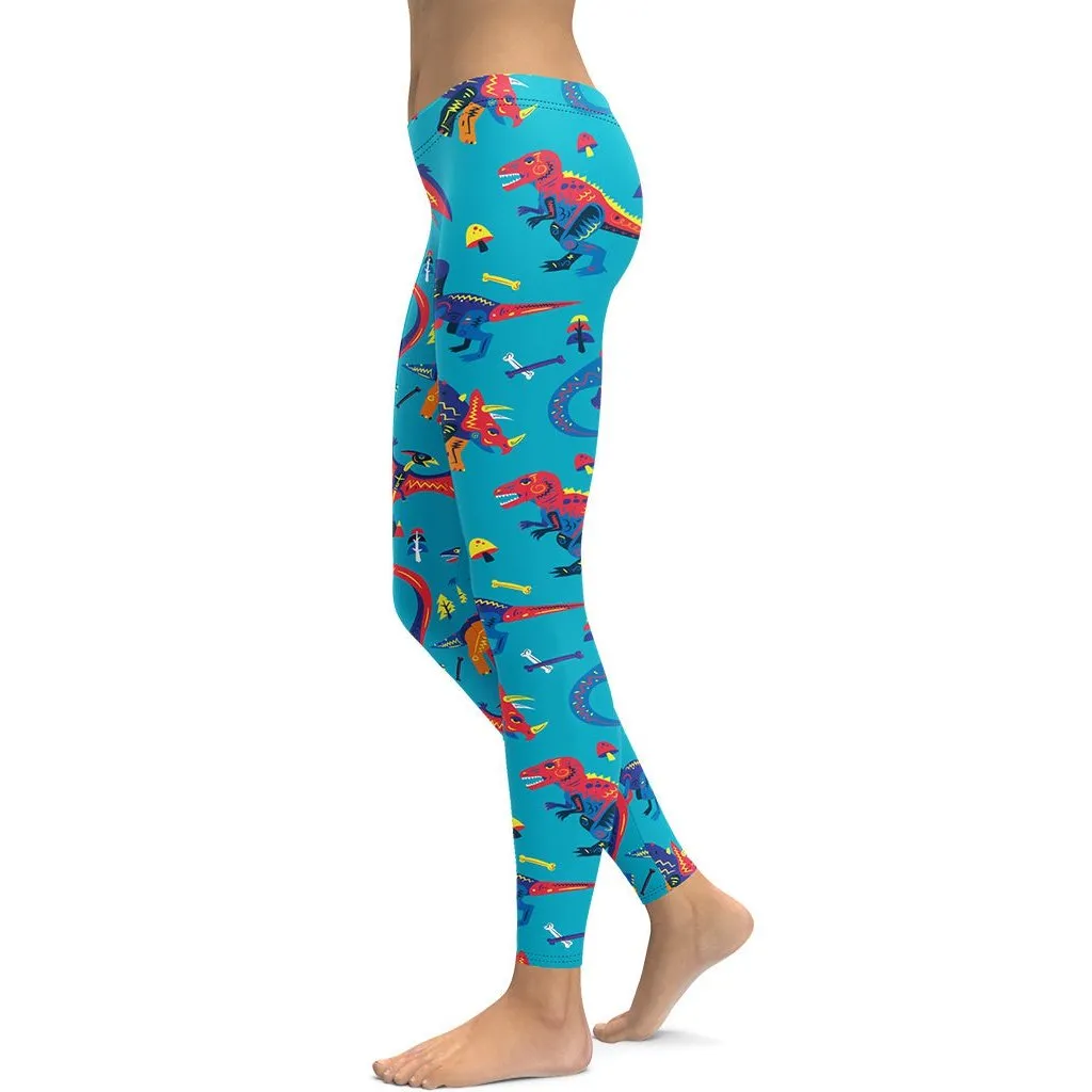 Cute Dinosaur Leggings