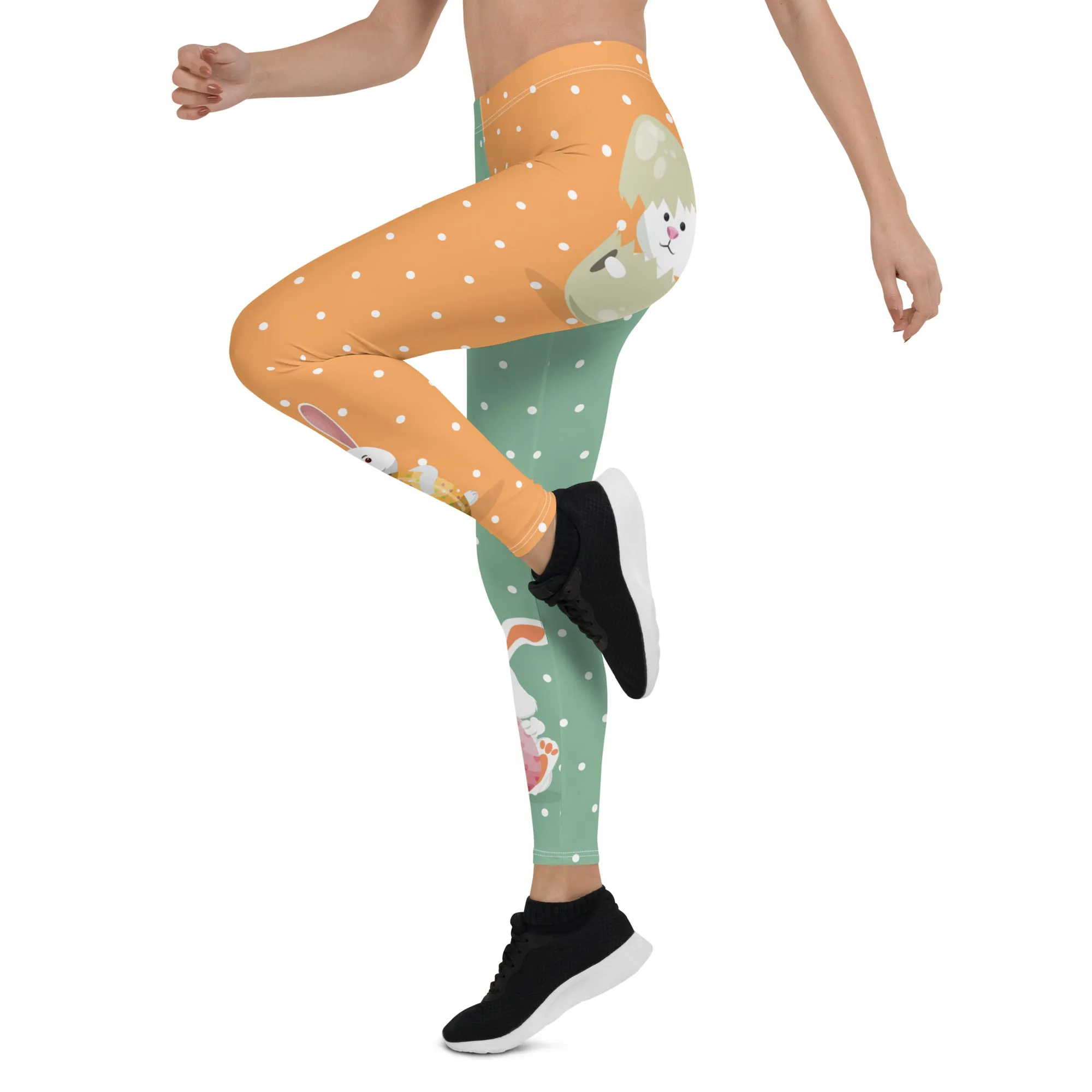 Cute Easter Bunnies Leggings